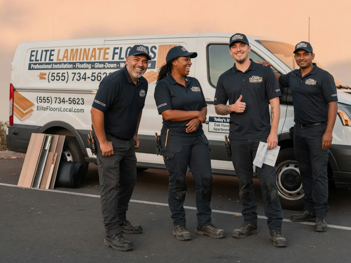Laminate flooring installation company in Ladora, IA